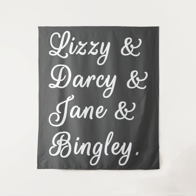 Tapete De Parede Casais de Orgulho e Preconceitos II (Frente)