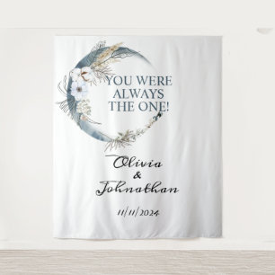 Tapete De Parede Casamento de aquarela floral elegante