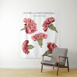 Tapete De Parede Casamento Floral Moderno Luxe-Crônica