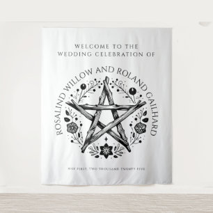Tapete De Parede Casamento Romântico Pagan Wicca