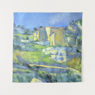 Tapete De Parede Casas na Provença Paul Cezanne
