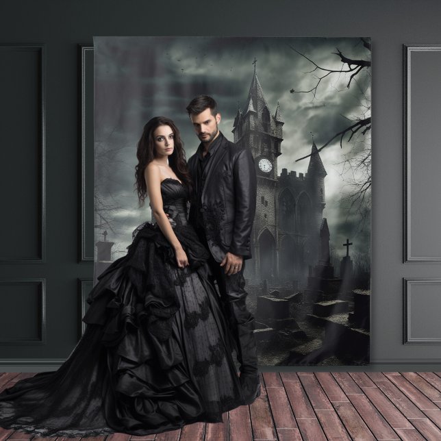 Tapete De Parede Castelo Gótico Moody Dark Dois (Criador carregado)