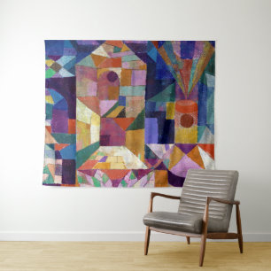 Tapete De Parede Castle Garden, Paul Klee