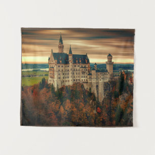 Tapete De Parede Castle Selfie Photo Backdrop para a Princesa Parti