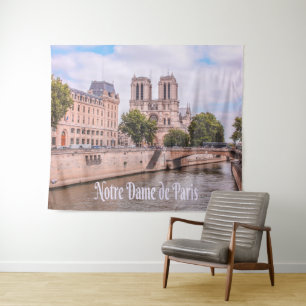 Tapete De Parede Catedral católica Notre Dame de Paris França