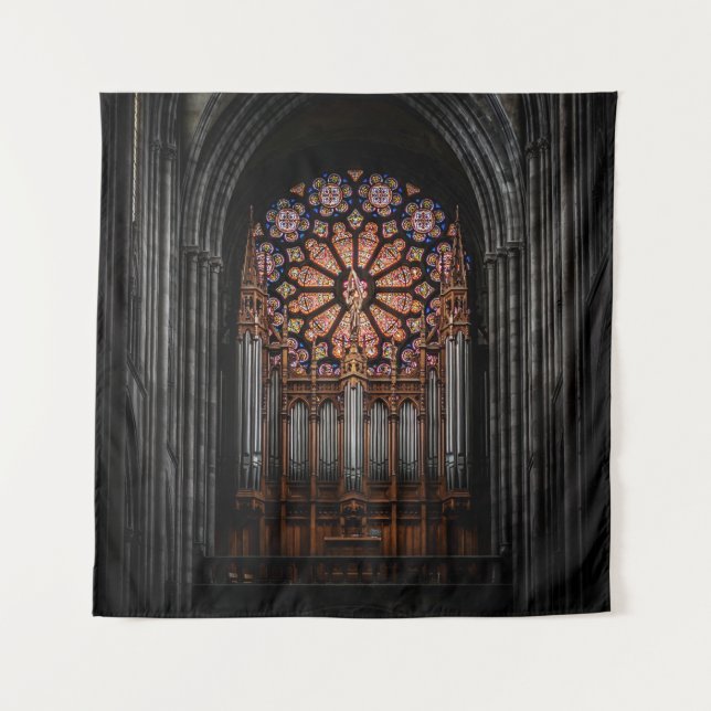 TAPETE DE PAREDE CATHEDRAL INTERIOR (Frente)