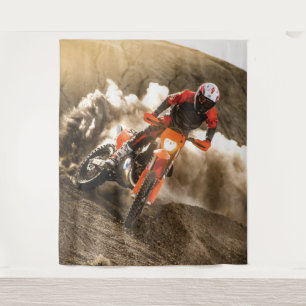 Tapete De Parede Cavaleiro Motocross