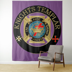 TAPETE DE PAREDE CAVALEIROS TEMPLAR