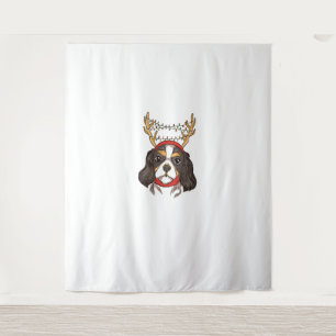 Tapete De Parede Cavalier King Charles Spaniel Dog Pet Christmas