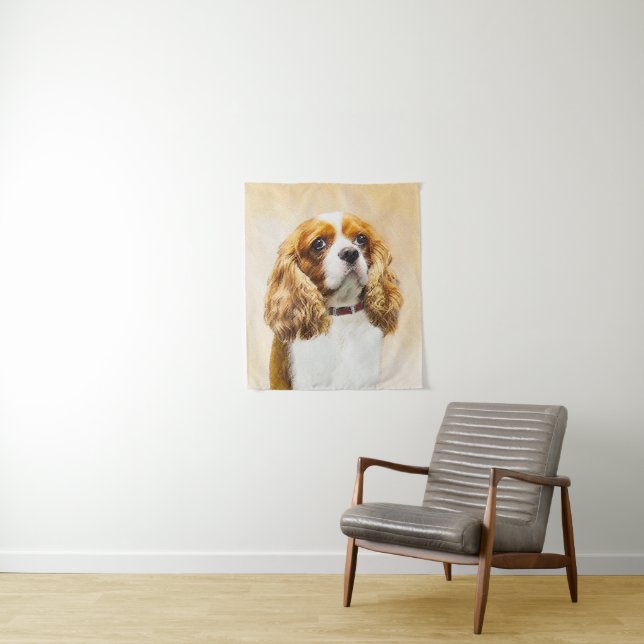 Tapete De Parede Cavalier King Charles Spaniel Original (In Situ)