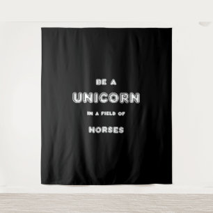 Tapete De Parede Cavalos de Unicórnio