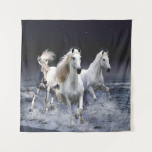 Tapete De Parede Cavalos travesseiros decorativos
