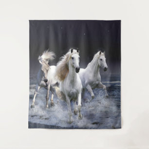 Tapete De Parede Cavalos travesseiros decorativos