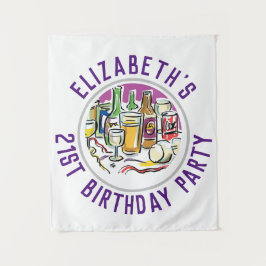 Tapete De Parede Celebração da aniversário de 21 anos de idade