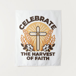 Tapete De Parede Celebração da Faith Harvest - Arte Inspiradora