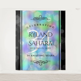 Tapete De Parede Celebração do 34º aniversário de casamento da Opal