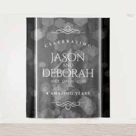 Tapete De Parede Celebração Elegante de Aniversário de Casamento de