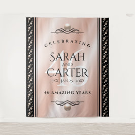 Tapete De Parede Celebração Elegante do 46º Aniversário de Casament