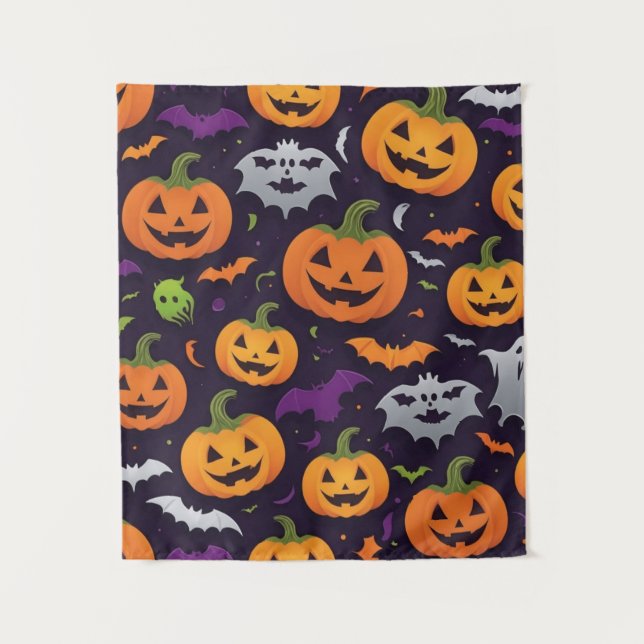 Tapete De Parede Celebrações de Halloween (Frente)
