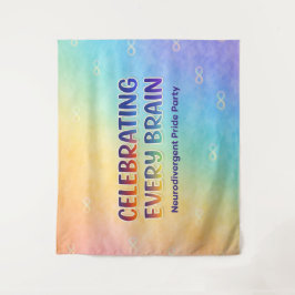 Tapete De Parede Celebrating Every Brain Neurodivergent Pride