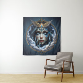 Tapete De Parede Celestia – Guardiã do Céu Infinito.