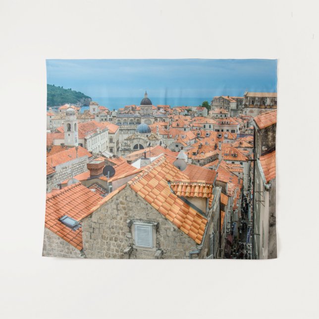Tapete De Parede Centro da cidade de Dubrovnik (Frente (Horizontal))