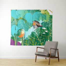 Tapete De Parede C'era una volta un mondo colorato.