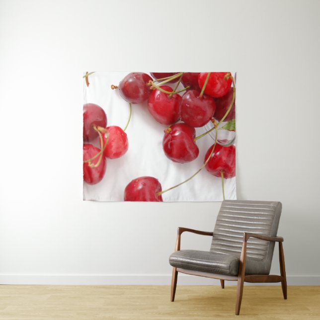 Tapete De Parede Cerejas (In Situ (Horizontal))