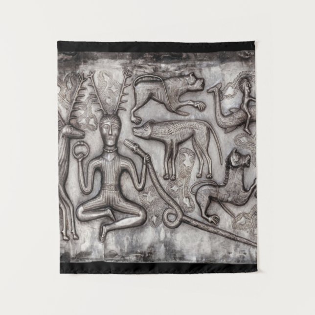 Tapete De Parede Cernunnos Gundestrup Cauldron (Frente)