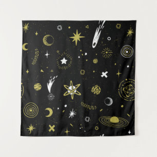 Tapete De Parede Céu noturno: padrão cosmico perfeito.