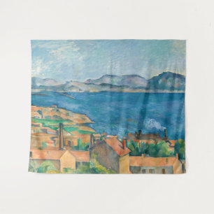 Tapete De Parede Cezanne - Baía de Marselha, Vista de L'Estaque