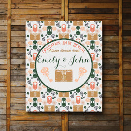 Tapete De Parede Chá de fraldas de Revisão de Gênero da Sala de Fug