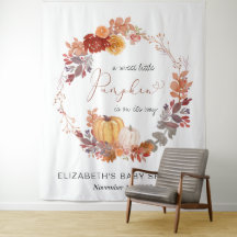 Chá de fraldas Terracotta Pumpkin Fundo Fotográfic