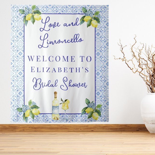 Tapete De Parede Chá de panela italiano Love & Limoncello (Criador carregado)