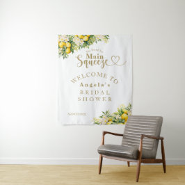 Tapete De Parede Chá de panela Moderno de Verão Lemon Elegant