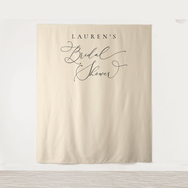 Tapete De Parede Champagne Bege Festa de Noivado Foto Fundo (Frente)