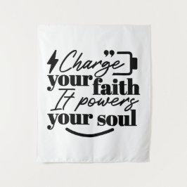Tapete De Parede Charge Your Faith – Christian Inspirational Quote 