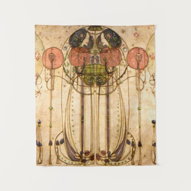 Tapete De Parede Charles Rennie Mackintosh The Wassail (Frente)