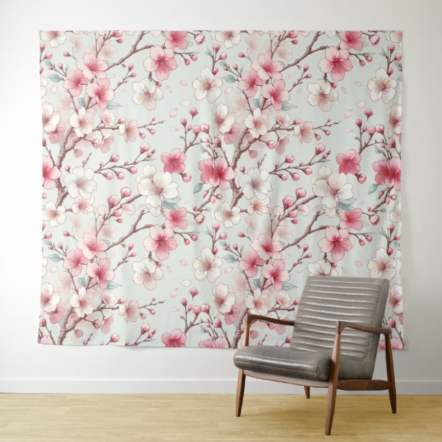 Tapete De Parede Cherry Blossom (In Situ (Horizontal))