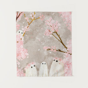 Tapete De Parede Cherry Blossom Ghosts