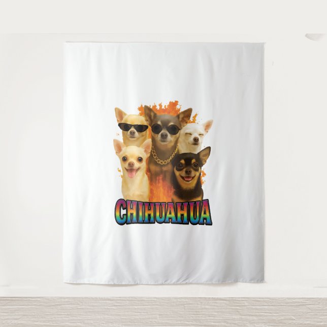 Tapete De Parede Chihuahua     (Frente)