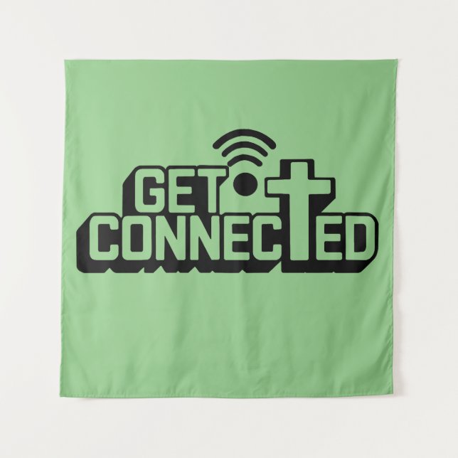 Tapete De Parede Christian Get Connected (Frente)