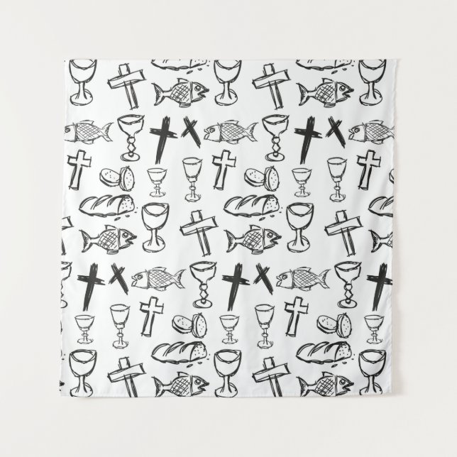 Tapete De Parede Christian Pattern (Frente)
