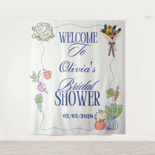 Tapete De Parede Chuveiro de Noiva Fresh Off the Market Caprichoso 