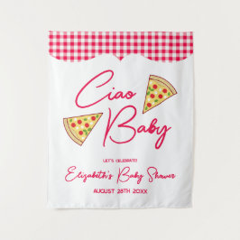 Tapete De Parede Ciao Baby Italian Baby Shower
