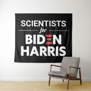 Tapete De Parede Cientistas para Biden Harris Texto Personalizado P