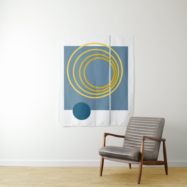 Tapete De Parede Círculo Flutuante 5 (In Situ)