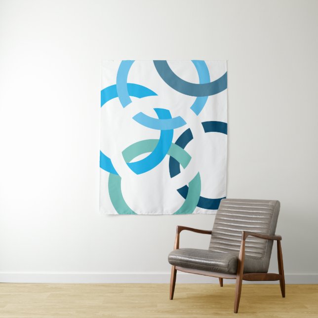 Tapete De Parede Círculos ligados (In Situ)