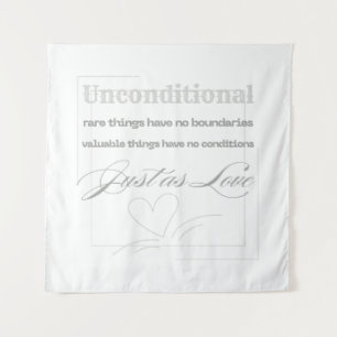 Tapete De Parede Citação de Amor Incondicional