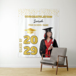 Tapete De Parede Classe de Festa de formatura personalizada de foto